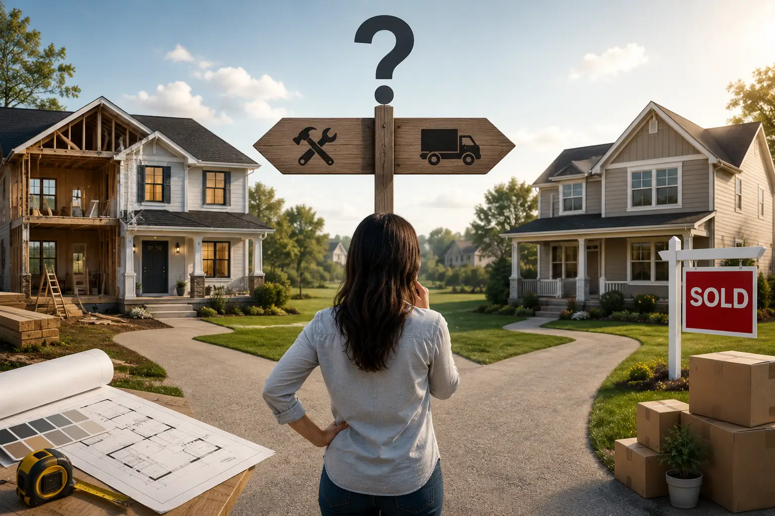 move or renovate house