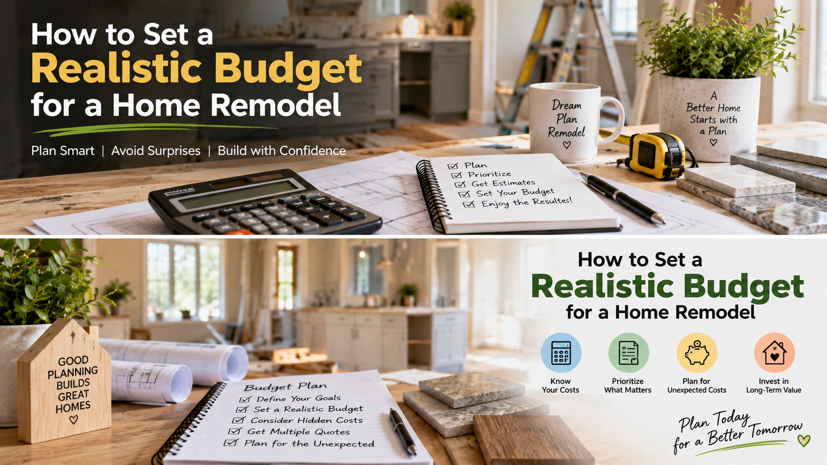 How to Set a Realistic Budget for a Home Remodel