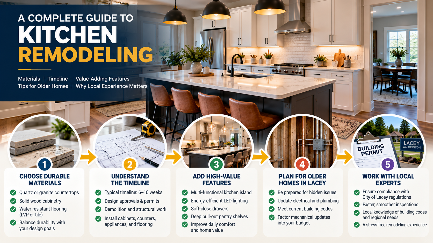 Kitchen Remodeling Timeline and What Homeowners Can Expect